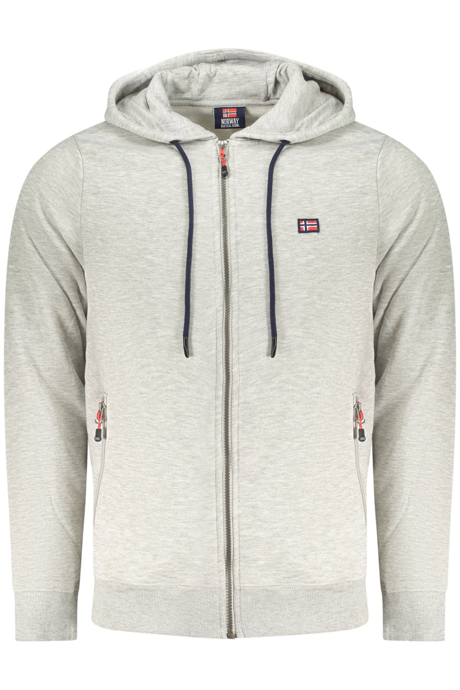 Norway 1963 Men's Gray Zip-Up Sweatshirt
