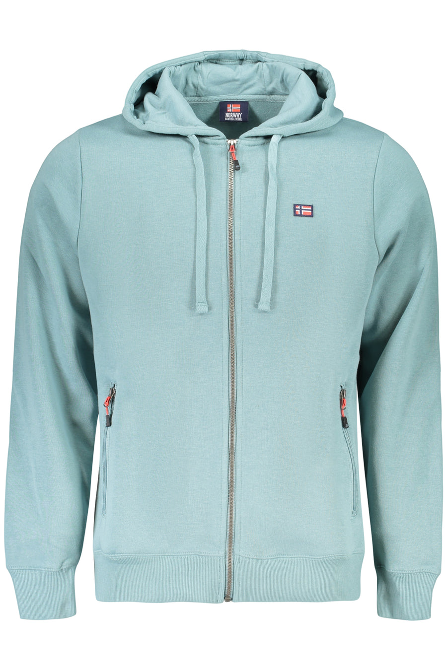 Norway 1963 Men's Green Zip-Up Sweatshirt