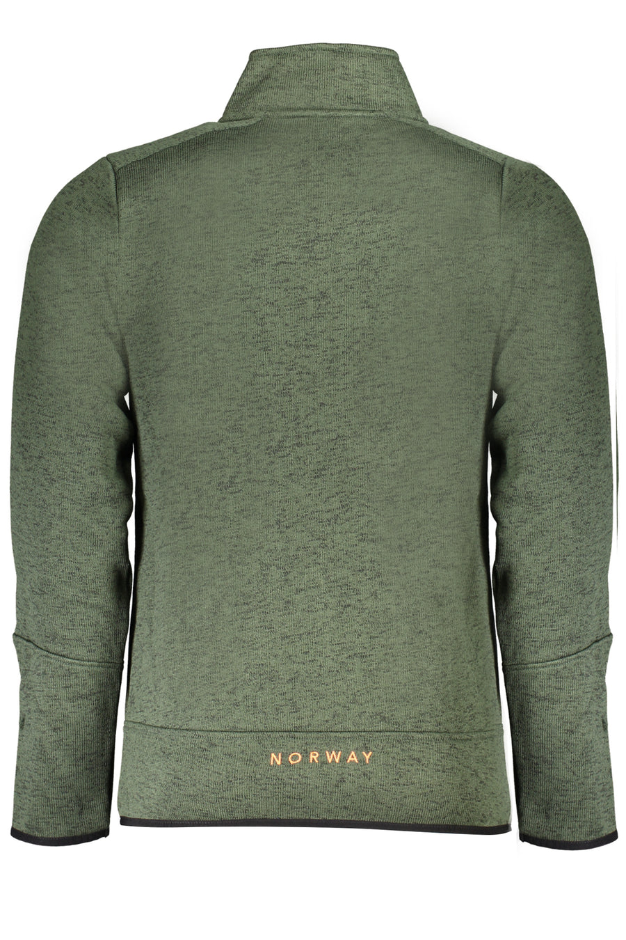 Norway 1963 Men's Zip-Up Sweatshirt Green