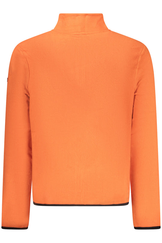 Norway 1963 Men's Orange Zip-Up Sweatshirt