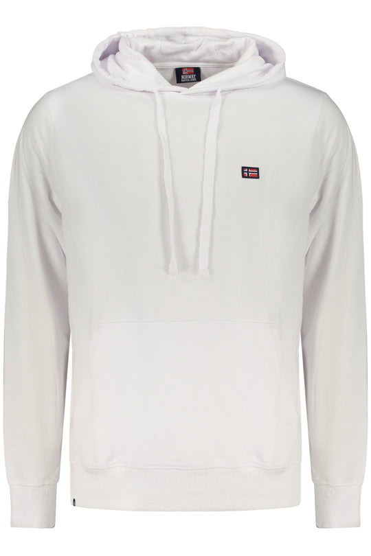 Norway 1963 Men's White Zip-Up Sweatshirt