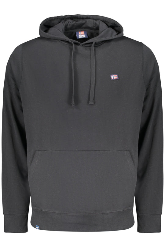 Norway 1963 Men's Black Zip-Up Sweatshirt