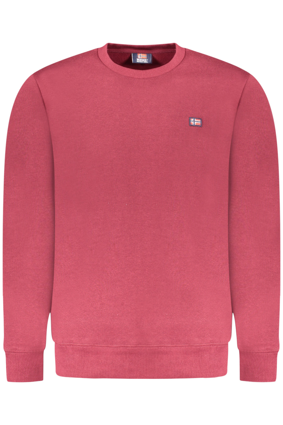 Norway 1963 Men's Red Zip-Up Sweatshirt