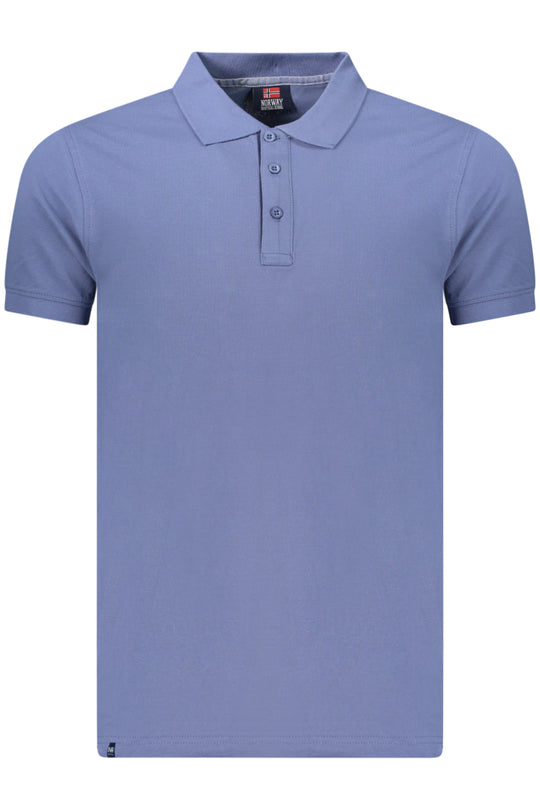 Norway 1963 Men's Short-Sleeved Polo Shirt, Blue