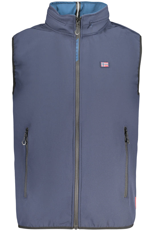 Norway 1963 Men's Blue Sleeveless Jacket