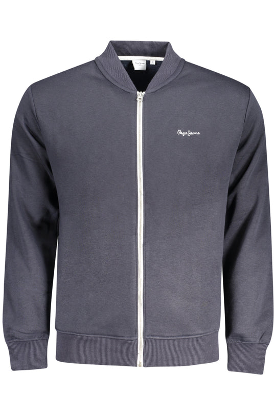 Pepe Jeans Men's Blue Zip-Up Sweatshirt