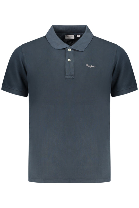 Pepe Jeans Men's Short-Sleeve Polo Shirt, Blue