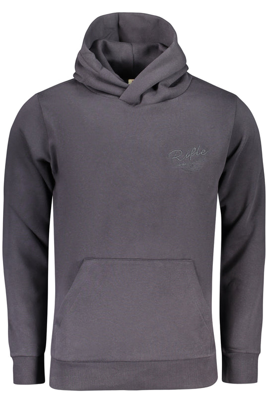 Rifle Men's Zip-Up Sweatshirt Blue