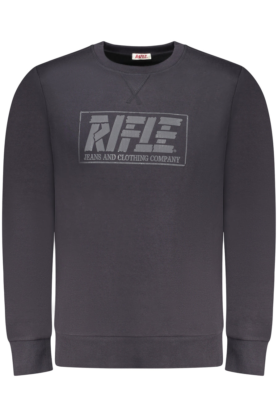 Rifle Men's Zip-Up Sweatshirt Blue