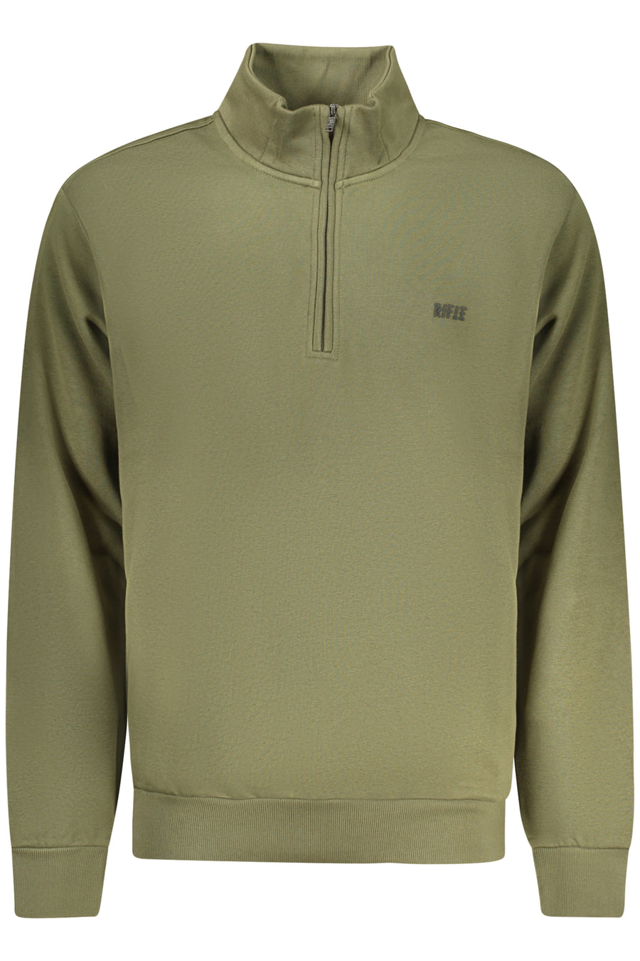 Rifle Men's Zip-Up Sweatshirt Green