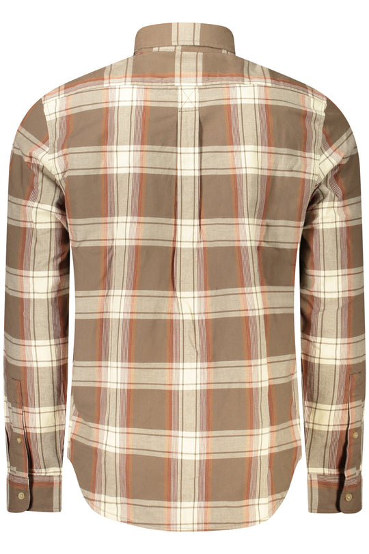 Timberland Men's Long-Sleeved Shirt, Brown