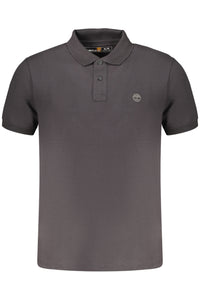 TIMBERLAND MEN'S SHORT-SLEEVE POLO SHIRT BLACK