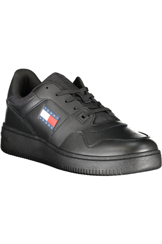 Tommy Hilfiger Black Men's Sports Shoes