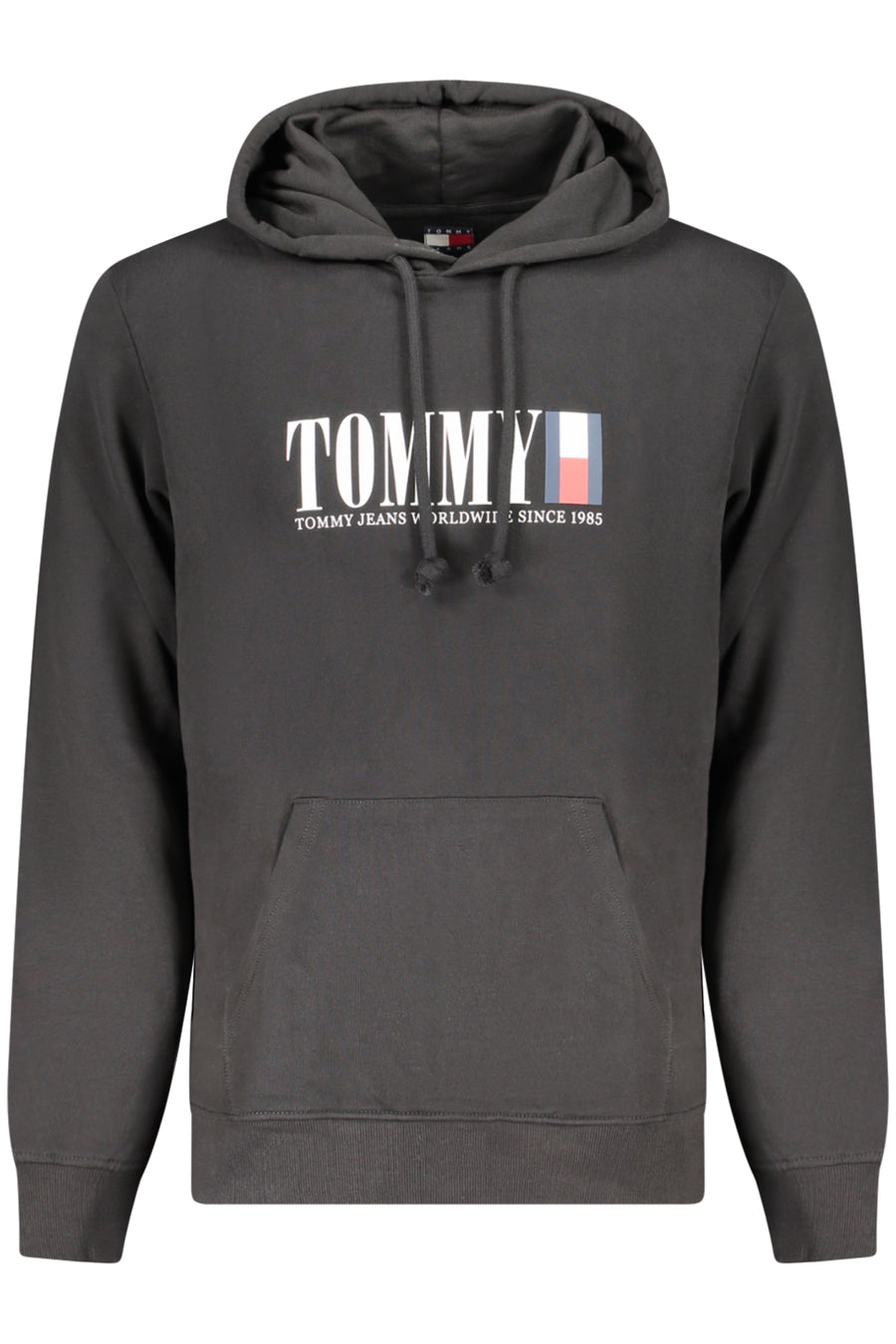 Tommy Hilfiger Men's Black Zip-Up Sweatshirt