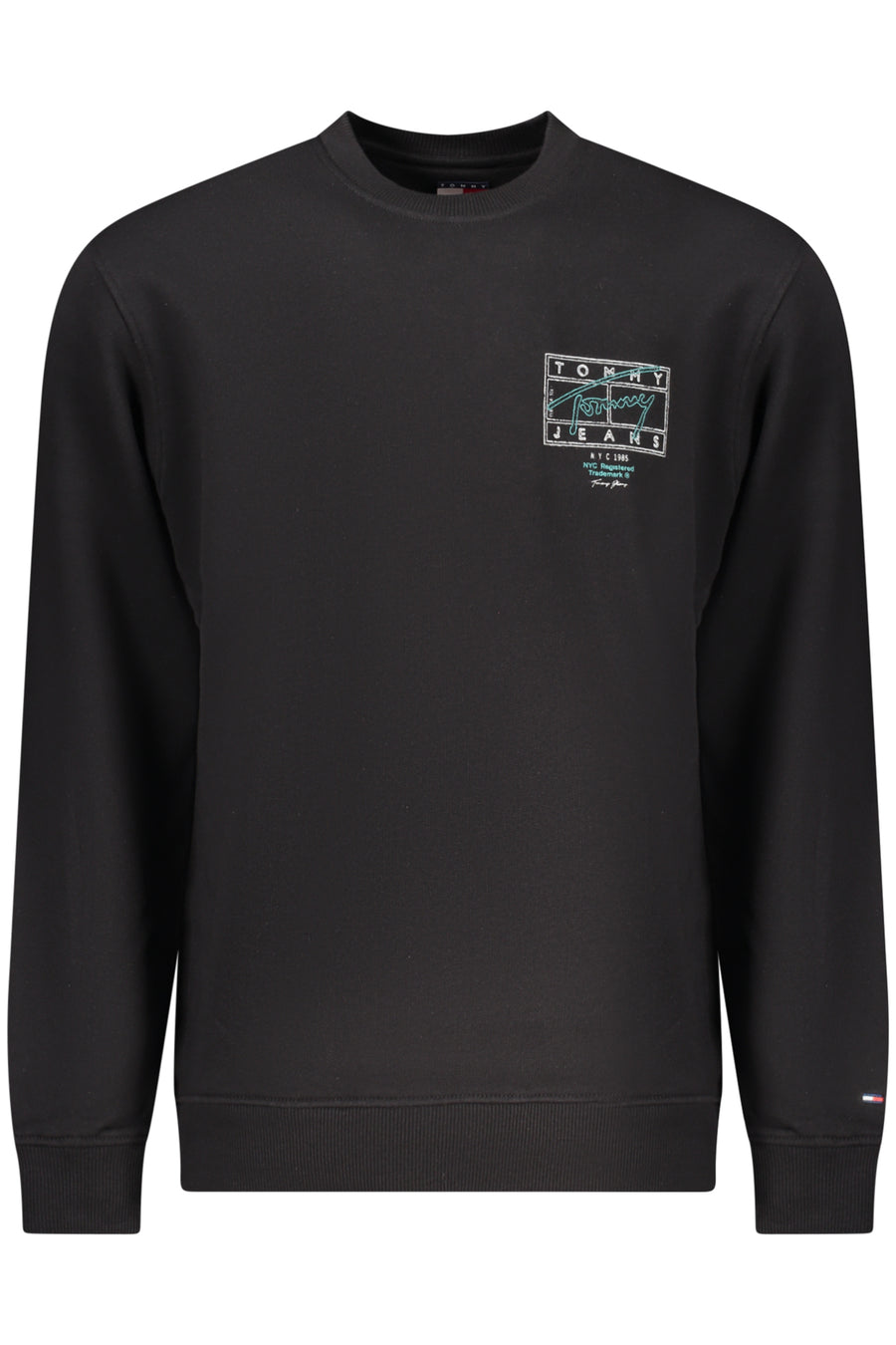 Tommy Hilfiger Men's Black Zip-Up Sweatshirt