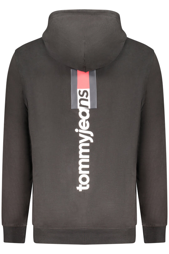 Tommy Hilfiger Men's Black Zip-Up Sweatshirt