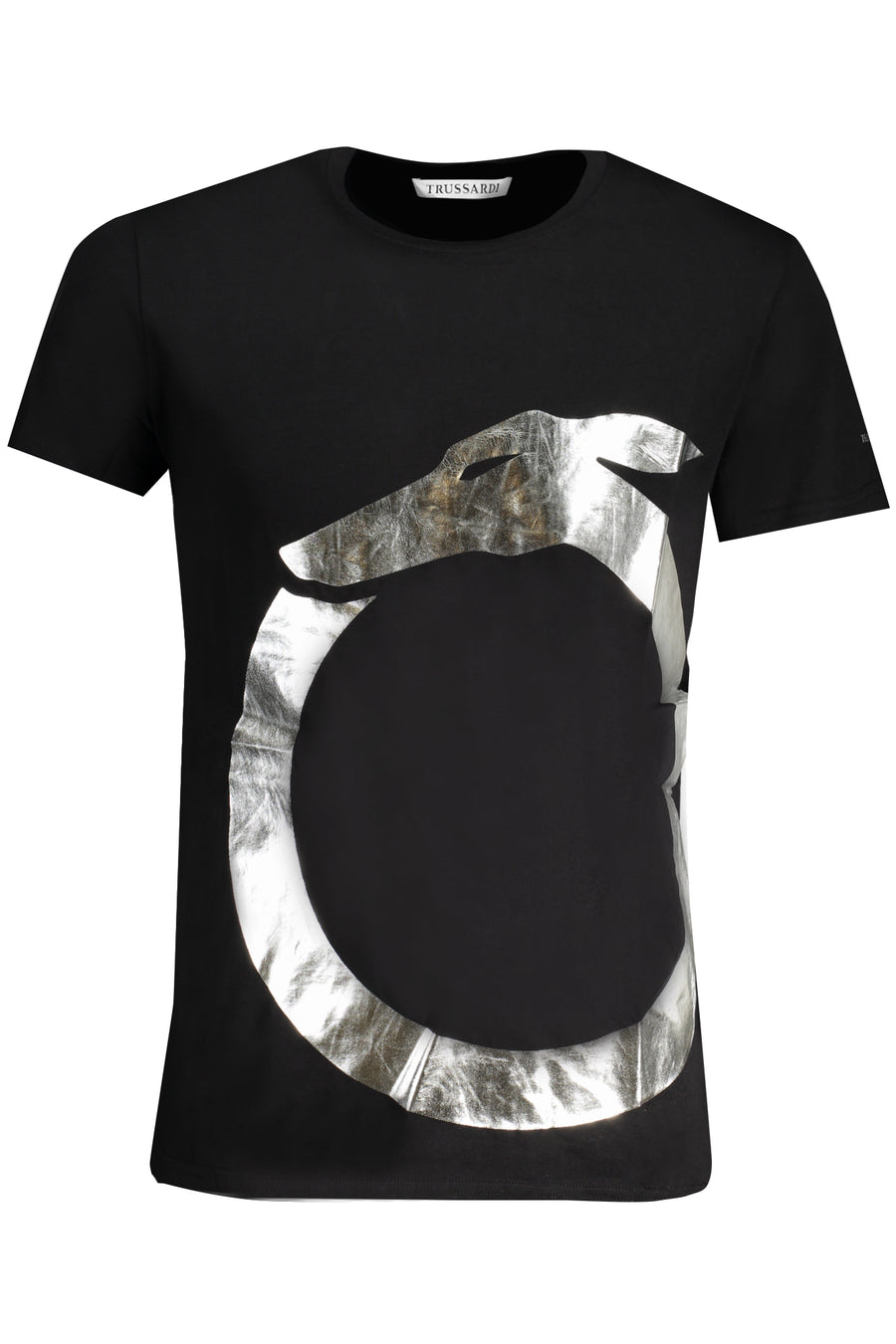 Trussardi Men's Short Sleeve T-Shirt Black