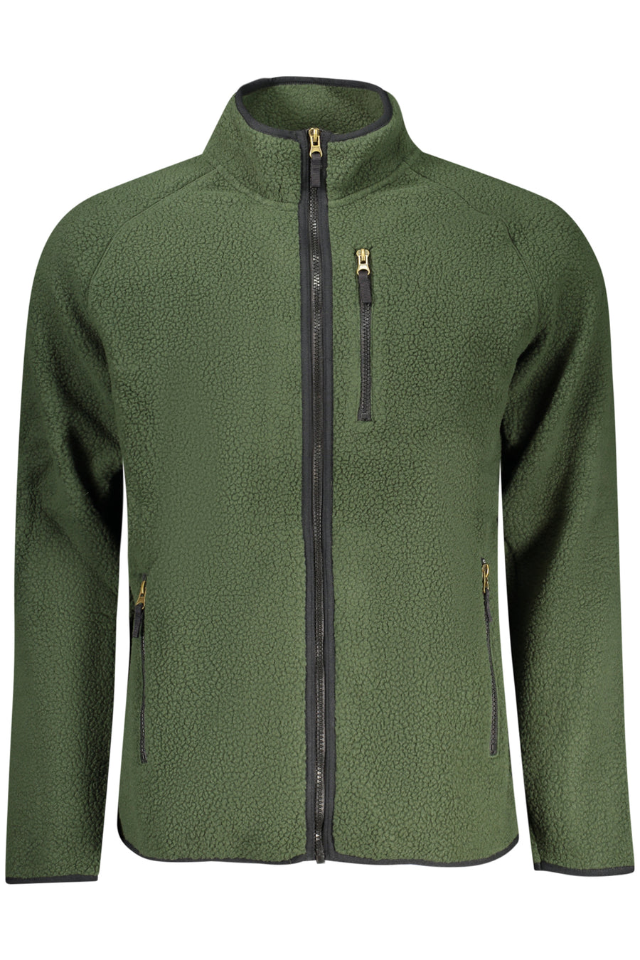 U.S. Grand Us Grand Men's Green Zip-Up Sweatshirt