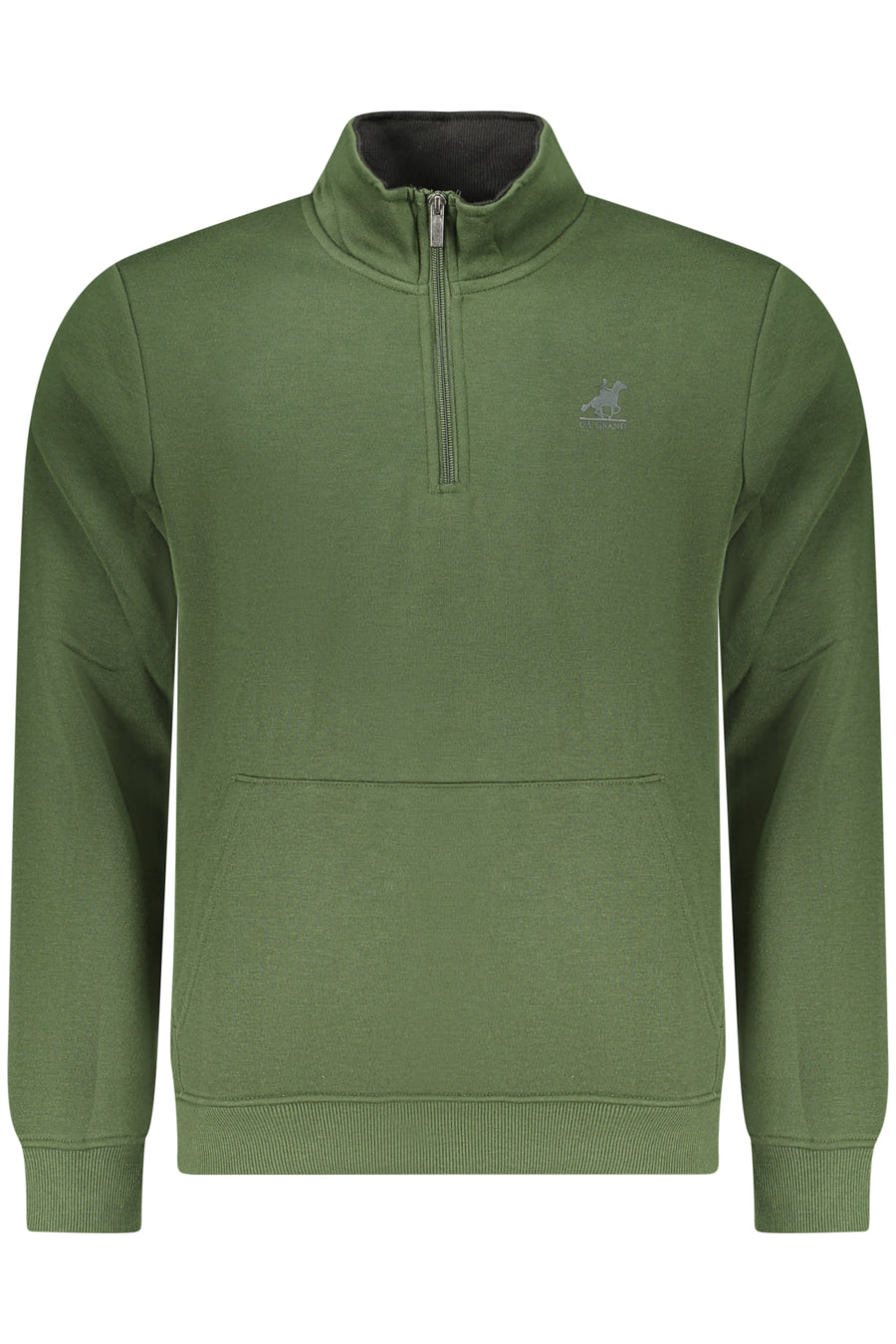 U.S. Grand Us Grand Men's Zip-Up Sweatshirt Green