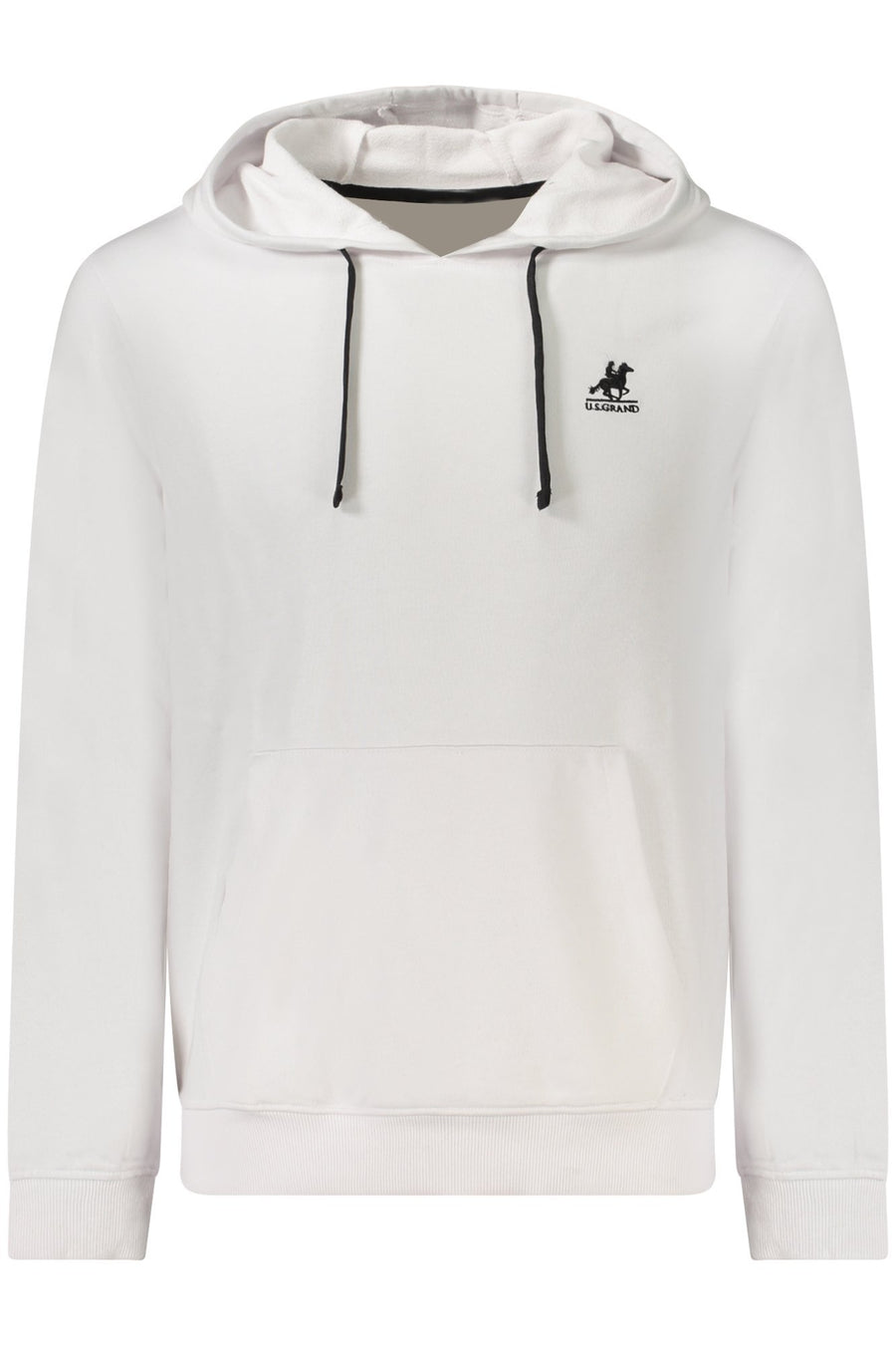 U.S. Grand Us Grand Men's White Zip-Up Sweatshirt