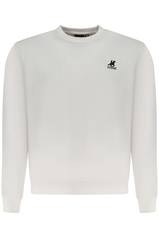 U.S. Grand Us Grand Men's White Zip-Up Sweatshirt