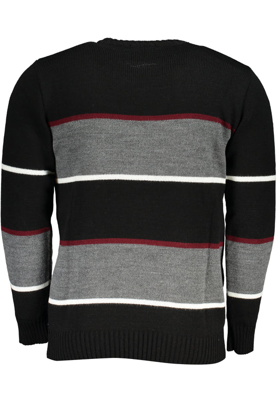 U.S. Grand Us Grand Men's Black Sweater