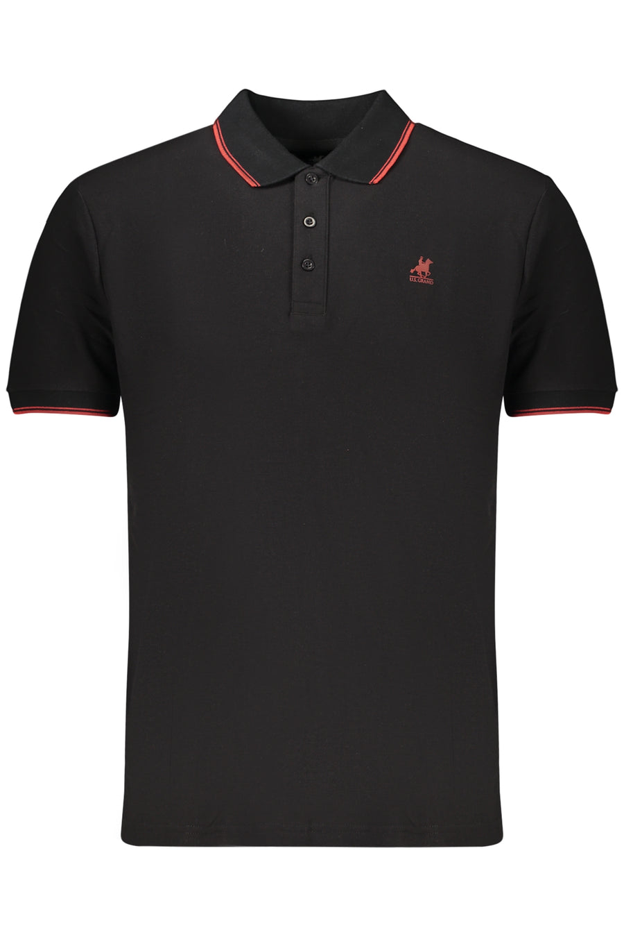 U.S. Grand Us Grand Polo Short Sleeve Men's Black
