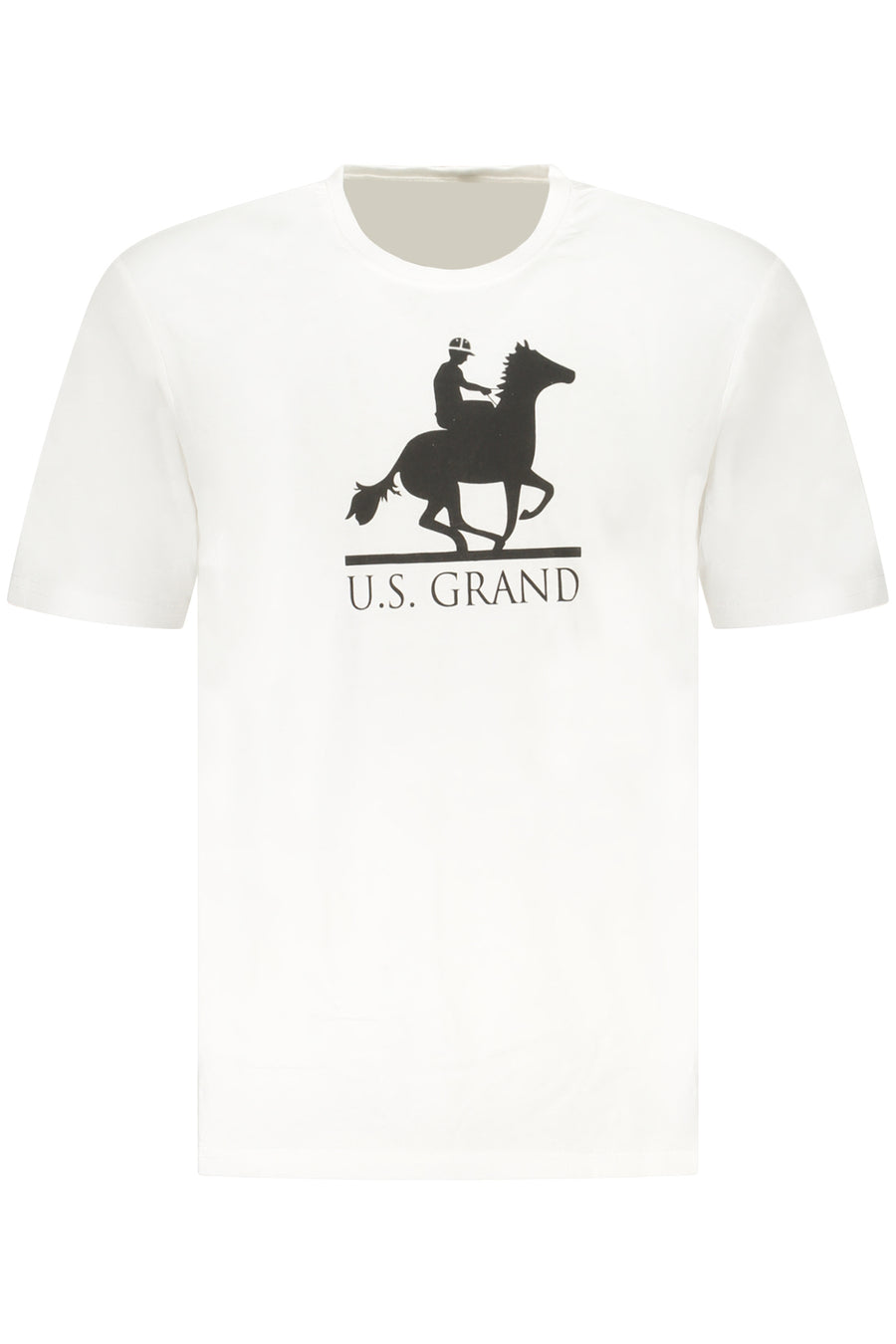 U.S. Grand Us Grand Men's Short-Sleeve T-Shirt White