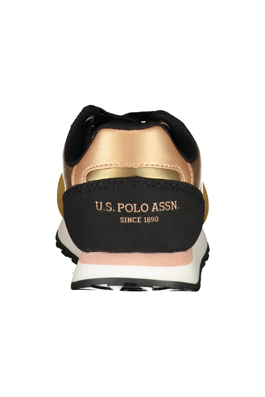 U.S. Polo Assn. Gold Children's Sports Shoes