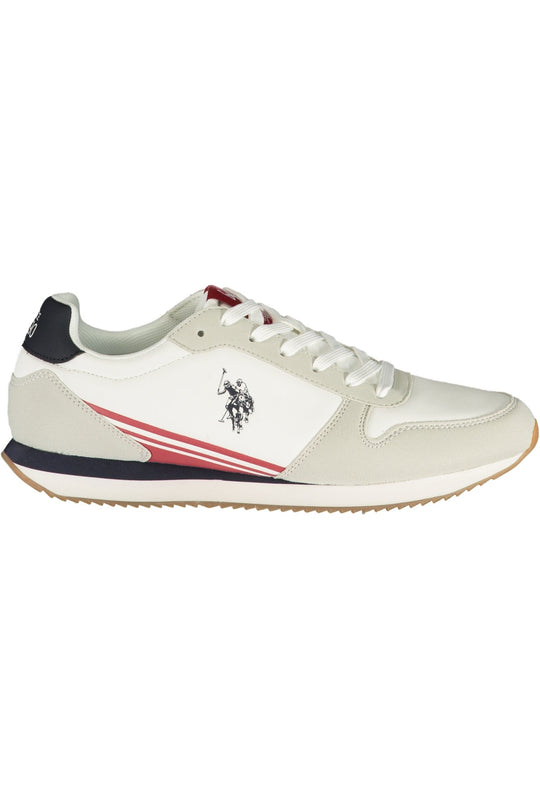 U.S. Polo Assn. Men's White Sports Footwear