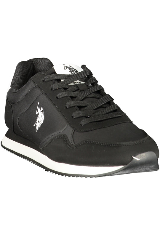 U.S. Polo Assn. Men's Black Sports Footwear
