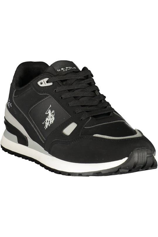 U.S. Polo Assn. Men's Black Sports Footwear
