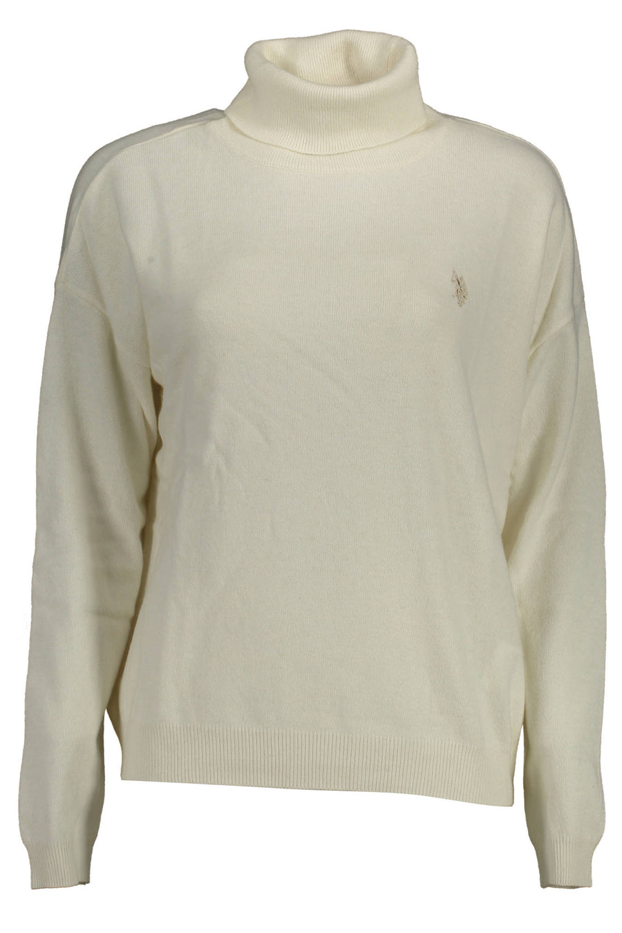 U.S. Polo Assn. Women's White Turtleneck