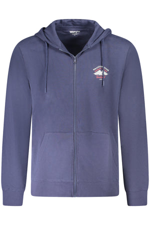 Wrangler Men's Zip-Up Sweatshirt Blue